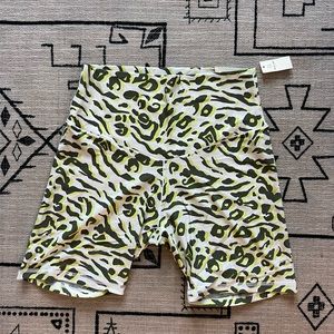 American Eagle biker shorts cheetah XL